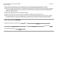 Form F-11237 Specialized Medical Vehicle Providers Affidavit - Wisconsin, Page 4