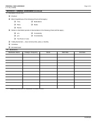 Form F-11136 Personal Care Addendum - Wisconsin, Page 2