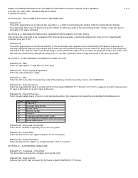 Instructions for Form F-00556 Prior Authorization Drug Attachment for Antipsychotic Drugs for Children 8 Years of Age and Younger - Wisconsin, Page 4