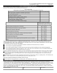 Form 4400-248 Accumulated Sediment End Use Certification - Wisconsin, Page 2