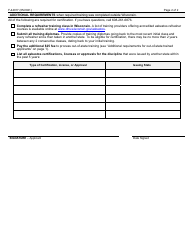 Form F-44017 Asbestos Application - Individual - Wisconsin, Page 2