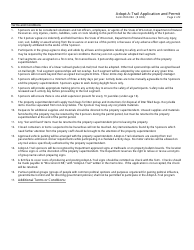 Form 2500-094 Adopt-A-trail Application and Permit - Wisconsin, Page 2