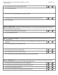Form F-00273 Behavioral Health Services Initial Certification Application - DHS 94 Patient Rights and Resolution of Patient Grievances - Wisconsin, Page 12