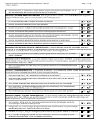 Form F-00273 Behavioral Health Services Initial Certification Application - DHS 94 Patient Rights and Resolution of Patient Grievances - Wisconsin, Page 14