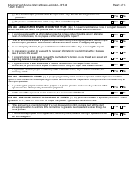 Form F-00273 Behavioral Health Services Initial Certification Application - DHS 94 Patient Rights and Resolution of Patient Grievances - Wisconsin, Page 16