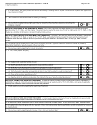 Form F-00273 Behavioral Health Services Initial Certification Application - DHS 94 Patient Rights and Resolution of Patient Grievances - Wisconsin, Page 4