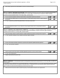 Form F-00273 Behavioral Health Services Initial Certification Application - DHS 94 Patient Rights and Resolution of Patient Grievances - Wisconsin, Page 7