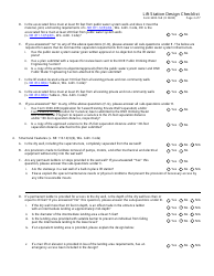 Form 3400-168 Lift Station Design Checklist - Wisconsin, Page 2