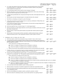 Form 3400-168 Lift Station Design Checklist - Wisconsin, Page 3