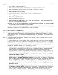 Instructions for Form F-01187 Wisconsin Hemophilia Home Care Program Financial Need Statement - Wisconsin, Page 3