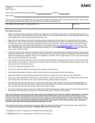 Form F-16038 Administrative Disqualification Hearing Notice - Wisconsin (Hmong), Page 2