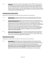 School Year Student Application Checklist - Private School Choice Programs - Wisconsin, Page 7