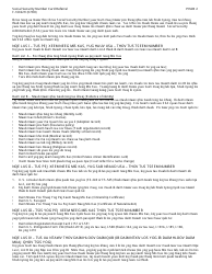 Form F-16022 Social Security Number Referral - Wisconsin (Hmong), Page 2