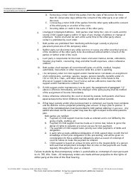 Form FA-4126VB Temporary Order With Minor Children - Wisconsin, Page 2