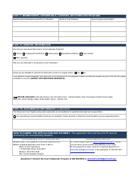 Application for Orientation - Wisconsin Court Interpreter Program - Wisconsin, Page 2