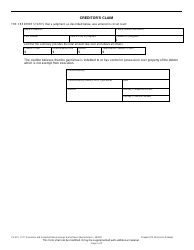 Form CV-301 Summons and Complaint Non-earnings Garnishment (Garnishment - 30302) - Wisconsin, Page 2