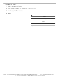 Form GN-3435 Petition for Appointment of Standby/Successor Guardian (With Hearing) (Adult Guardianship) - Wisconsin, Page 2