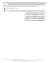 Form GN-3670 Petition for Review of Conduct of Guardian (Adult Guardianship) - Wisconsin, Page 2