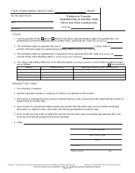 Document preview: Form GN-3901 Petition to Transfer Guardianship to Another State (Minor and Adult Guardianship) - Wisconsin