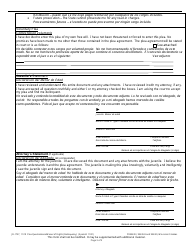 Form JD-1737 Plea Questionnaire/Waiver of Rights (Delinquency) - Wisconsin (English/Spanish), Page 3