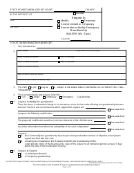 Document preview: Form JN-1540 Request to Modify/Terminate/Extend Limited or Temporary/Reconsider or Modify Emergency Guardianship (48.9795, Wis. Stats.) - Wisconsin
