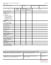 Form F-01302 Weekly Driver&#039;s Vehicle Inspection Report - Wisconsin, Page 2