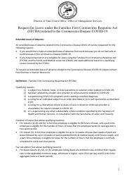 Request for Leave Under the Families First Coronavirus Response Act (Ffcra) Related to the Coronavirus Disease Covid-19 - Wisconsin, Page 2