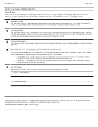 Form F-00380 Outpatient Mental Health Clinic Certification Withdrawal - Wisconsin, Page 2