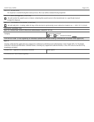 Form F-45017 Application for Radioactive Material License Authorizing the Use of Sealed Sources - Wisconsin, Page 4