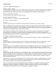 Instructions for Form F-01629 Prior Authorization/Behavioral Treatment Attachment (Pa/Bta) - Wisconsin, Page 2