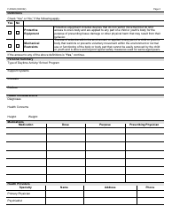 Form F-00926 Application for the Use of Protective Equipment or Mechanical Restraint Clts and Ccop - Wisconsin, Page 2