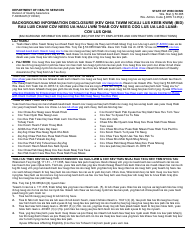 Document preview: Instructions for Form F-82064 Background Information Disclosure (Bid) for Entity Employees and Contractors - Wisconsin (Hmong)