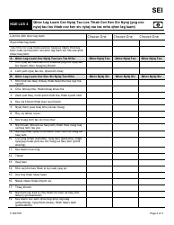 Form F-00219 Self-employment Income Report: Farm Business - Wisconsin (Hmong), Page 2