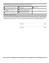 Form RE1679R Relocation Payments Summary - Residential - Wisconsin, Page 2