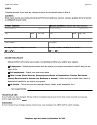 Form F-00851 Six-Month Verification - AIDS/HIV Drug Assistance and Insurance Assistance Program - Wisconsin, Page 2