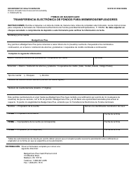 Formulario F-13026 Prima De Badgercare Plus Miembro/Empleador Transferencia Electronica De Fondos - Wisconsin (Spanish), Page 2