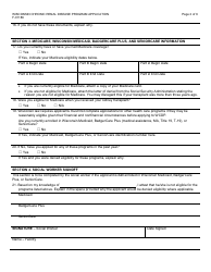 Form F-01186 Wisconsin Chronic Renal Disease Program Application - Wisconsin, Page 2