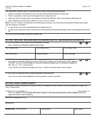 Form F-01188 Wisconsin Adult Cystic Fibrosis Program - Financial Need Statement - Wisconsin, Page 2