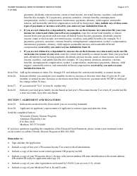 Instructions for Form F-01189 Financial Need Statement - Wisconsin Chronic Renal Disease Program - Wisconsin, Page 4