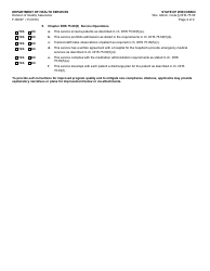 Form F-00467 Community Substance Abuse Services (Csas) Residential Intoxification Monitoring Service Recertification Application - Chapter DHS 75.09 - Wisconsin, Page 2