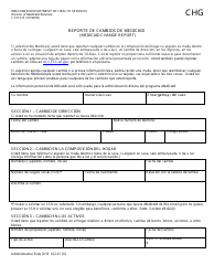 Document preview: Formulario F-10137 Reporte De Cambios De Medicaid - Wisconsin (Spanish)