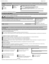 Formulario F-02031 Solicitud Inicial Para Trabajos Con Plomo - Certificacion Individual - Wisconsin (Spanish), Page 2