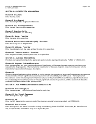 Instructions for Form F-11077 Prior Authorization/Preferred Drug List (Pa/Pdl) for Non-steroidal Anti-inflammatory Drugs (Nsaids) - Wisconsin, Page 2
