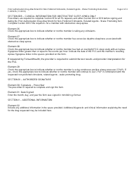 Instructions for Form F-02537 Forwardhealth Prior Authorization Drug Attachment for Non-preferred Stimulants, Related Agents - Wake Promoting - Wisconsin, Page 4