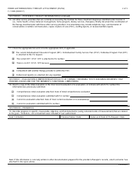 Form F-11008 Prior Authorization/Therapy Attachment (Pa/Ta) - Wisconsin, Page 2