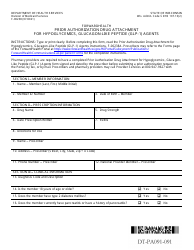 Document preview: Form F-00238 Prior Authorization Drug Attachment for Hypoglycemics, Glucagon-like Peptide (Glp-1) Agents - Wisconsin