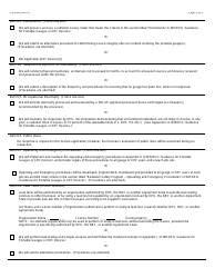Form F-45006 Application for Radioactive Material License Authorizing the Use of Sealed Sources in Portable Gauges or Xrf Devices - Wisconsin, Page 3