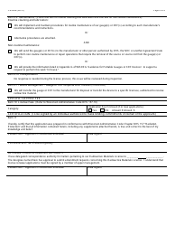 Form F-45006 Application for Radioactive Material License Authorizing the Use of Sealed Sources in Portable Gauges or Xrf Devices - Wisconsin, Page 4