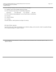 Form F-02493 Prior Authorization/Speech-Generating Device Purchase Recommendation Attachment - Wisconsin, Page 3