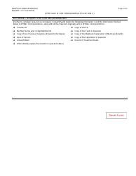 Form F-01170 Written Correspondence Inquiry - Wisconsin, Page 2